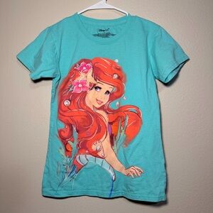 Disney Store Turquoise Ariel T-Shirt Size Small